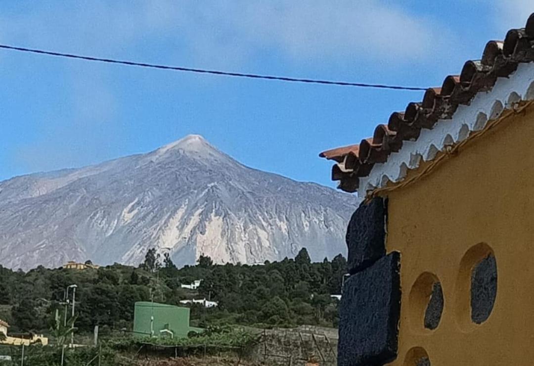 Tradicional Casa Canaria Con Piscina Y Vistas Al Teide Ікод-де-лос-Вінос Екстер'єр фото