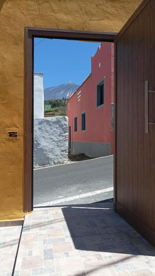 Tradicional Casa Canaria Con Piscina Y Vistas Al Teide Ікод-де-лос-Вінос Екстер'єр фото