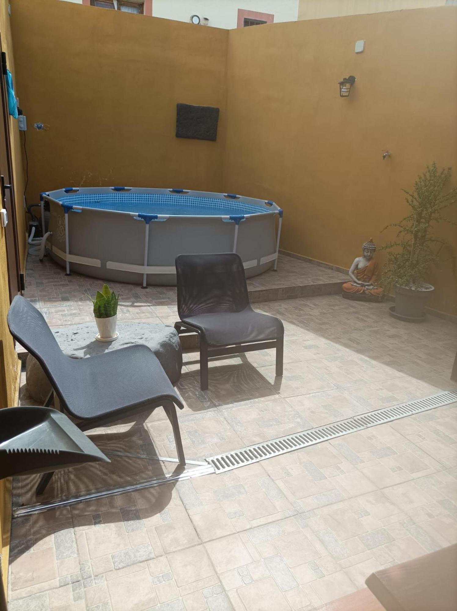 Tradicional Casa Canaria Con Piscina Y Vistas Al Teide Ікод-де-лос-Вінос Екстер'єр фото